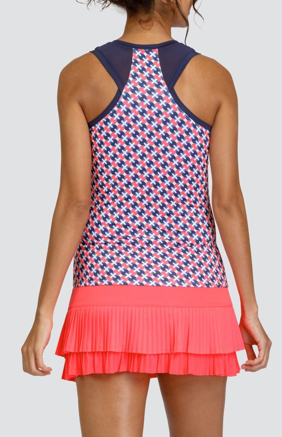 Tennis Tail Activewear Tanks | Rumary Tank - Star Geo