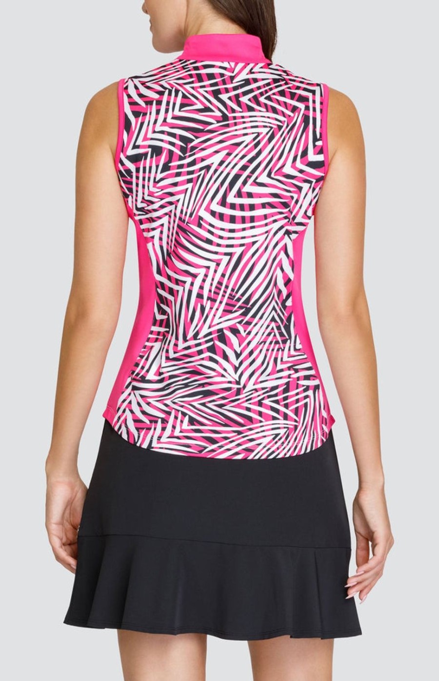 Golf Tail Activewear Sleeveless | Layton Top - Luxuriant Foliage