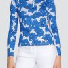 Golf Tail Activewear Long Sleeve | Maevie Top - Sicilly Blooms