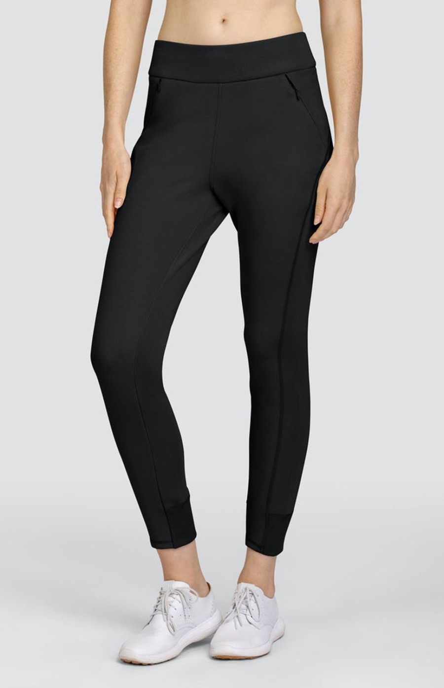 Golf Tail Activewear Ankle Pants | Kass 28" Jogger - Noir Black