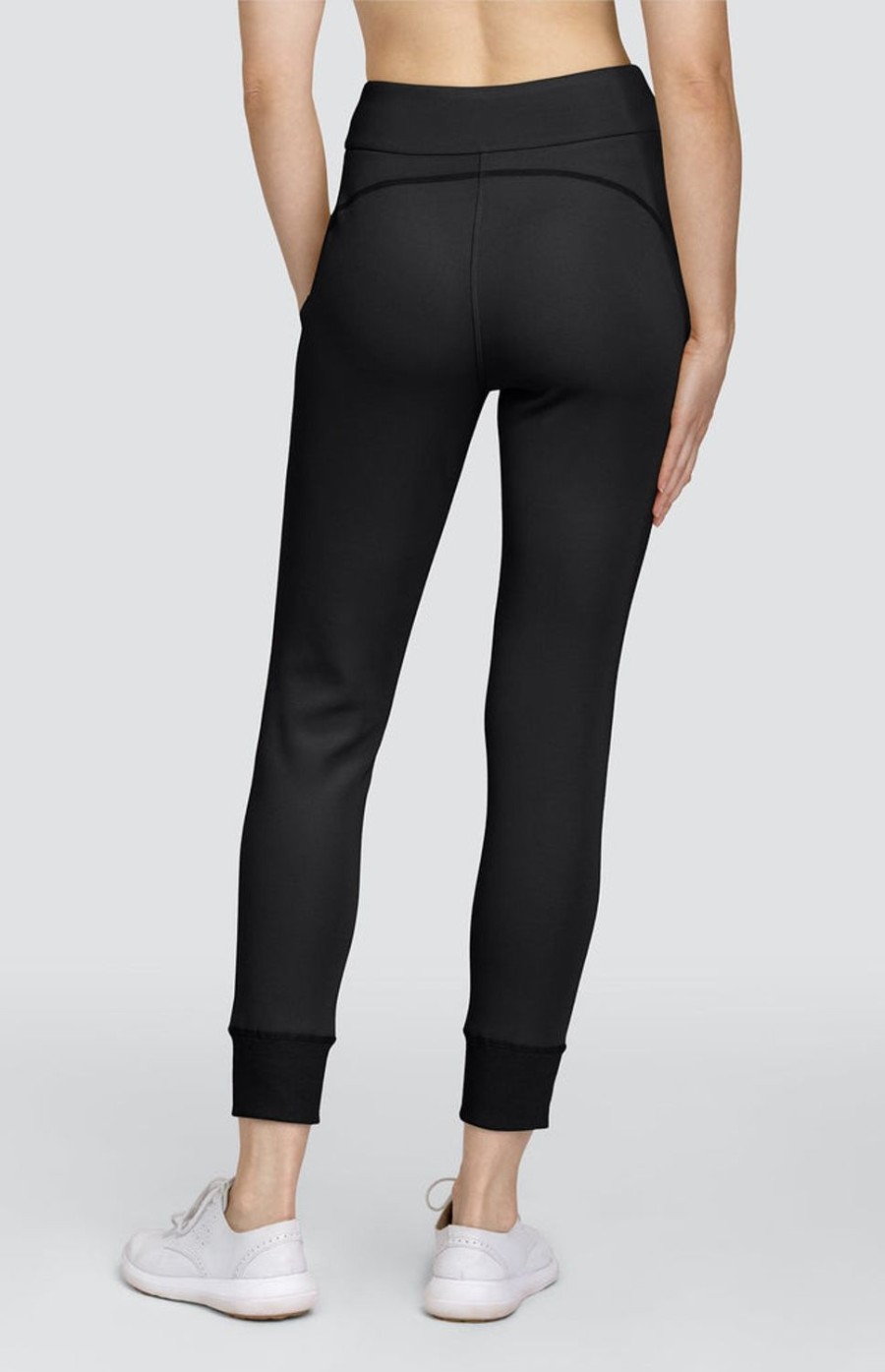 Golf Tail Activewear Ankle Pants | Kass 28" Jogger - Noir Black