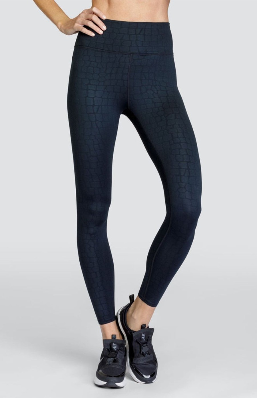 Tennis Tail Activewear Pants And Leggings | Titan 27" Leggings - Nile