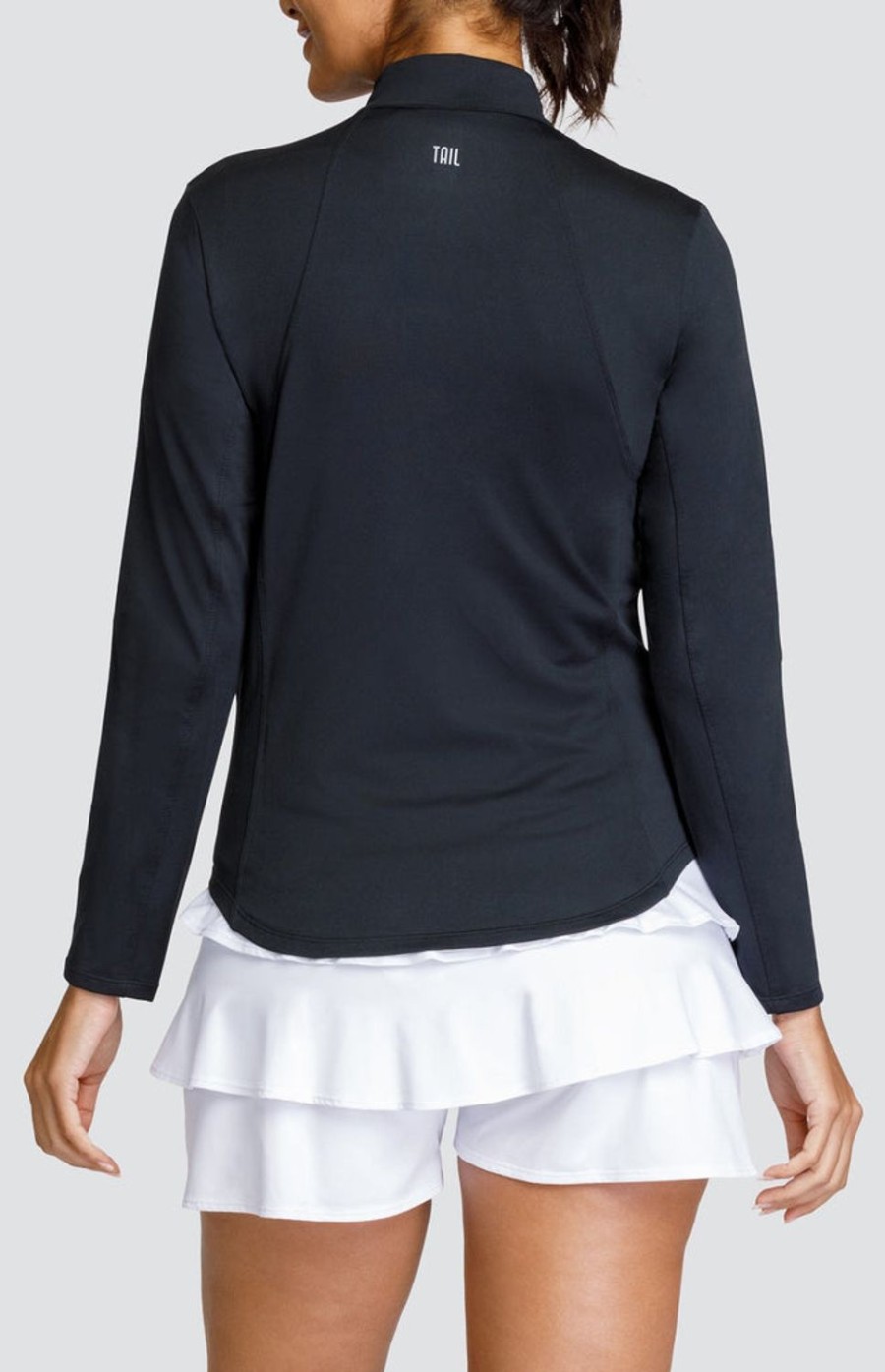 Tennis Tail Activewear | Hathaway Jacket - Onyx Black