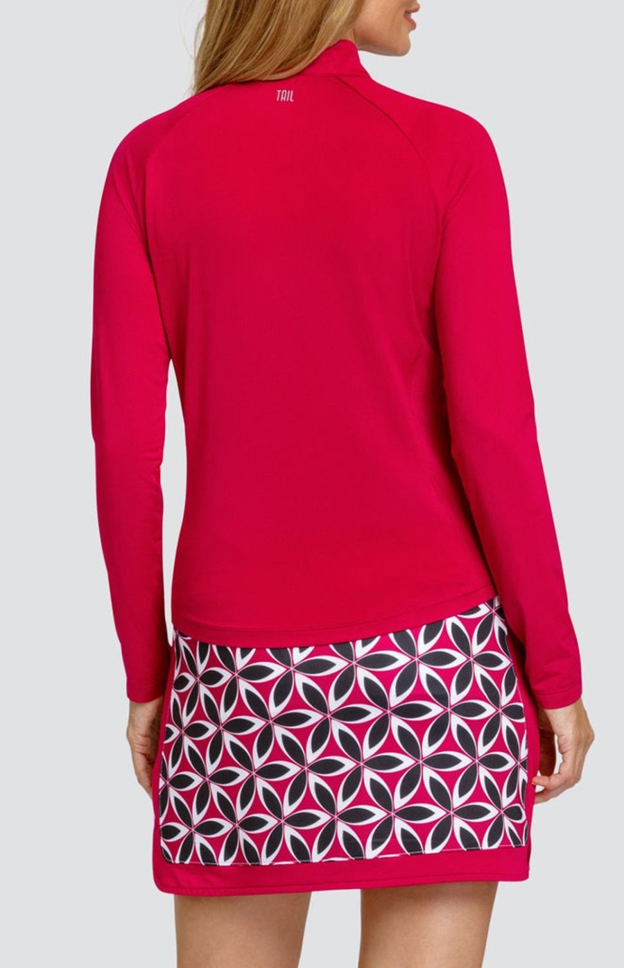 Golf Tail Activewear Long Sleeve | Bernadina Top - Joli Red