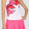 Tennis Tail Activewear Tanks | Candy Tank - Trellis Essence - Final Sale