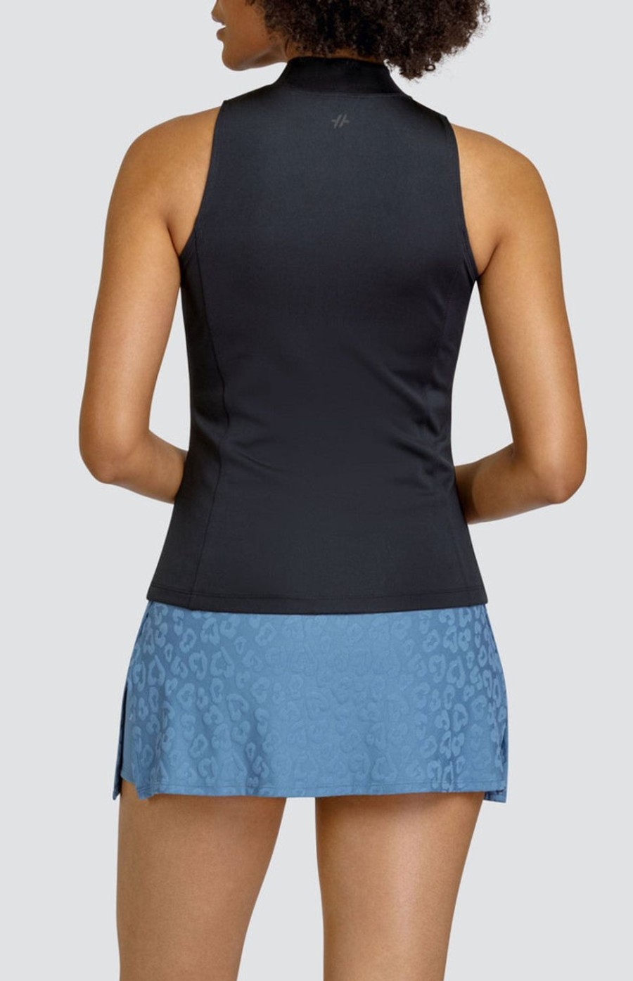 Tennis Tail Activewear Tanks | Everdeen Tank - Onyx Black