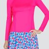 Tennis Tail Activewear Long Sleeve | Moriana Top - Wild Watermelon