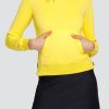 Golf Tail Activewear Long Sleeve | Condoleezza Aspen Gold Pullover