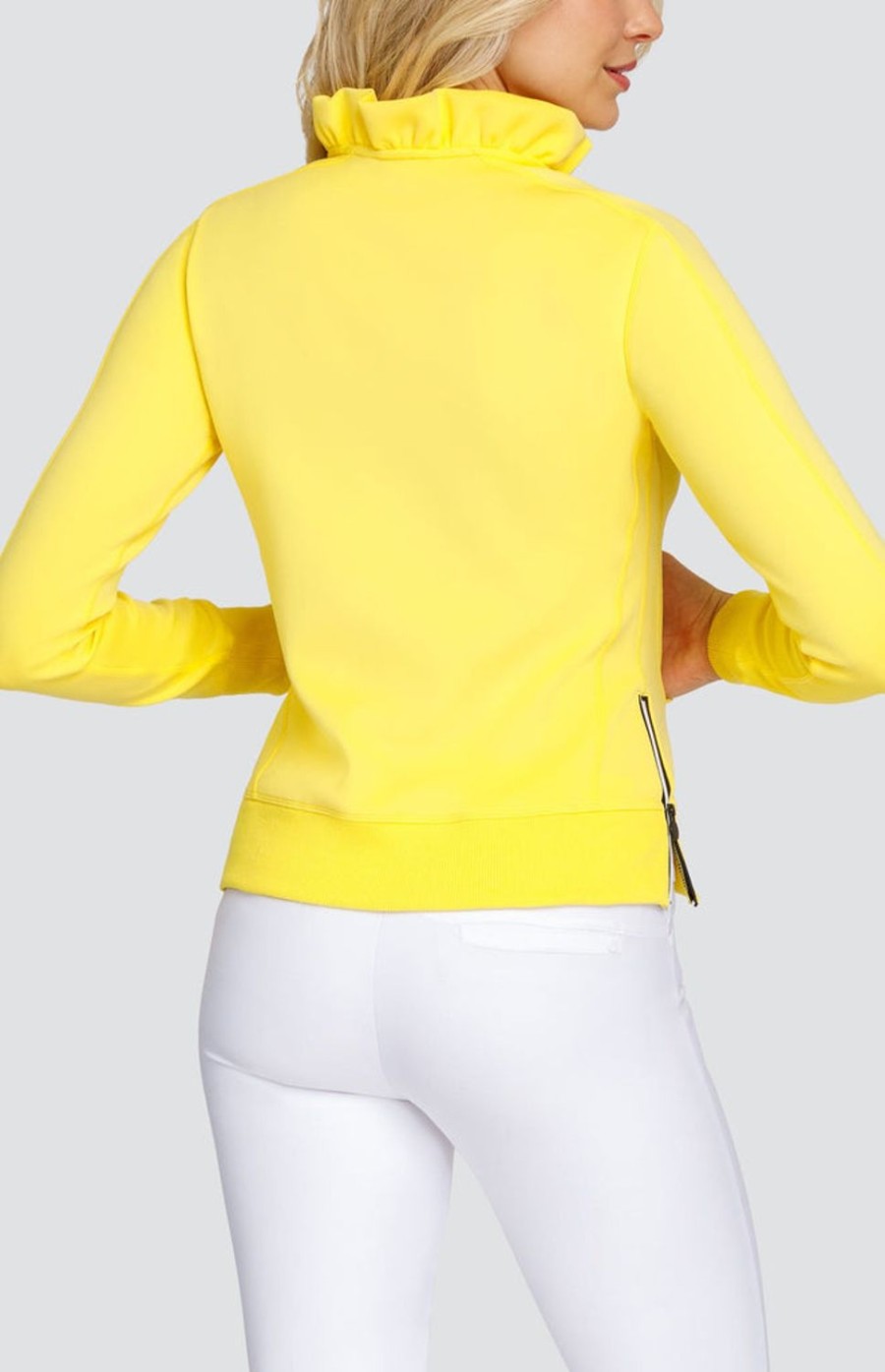 Golf Tail Activewear Long Sleeve | Condoleezza Aspen Gold Pullover