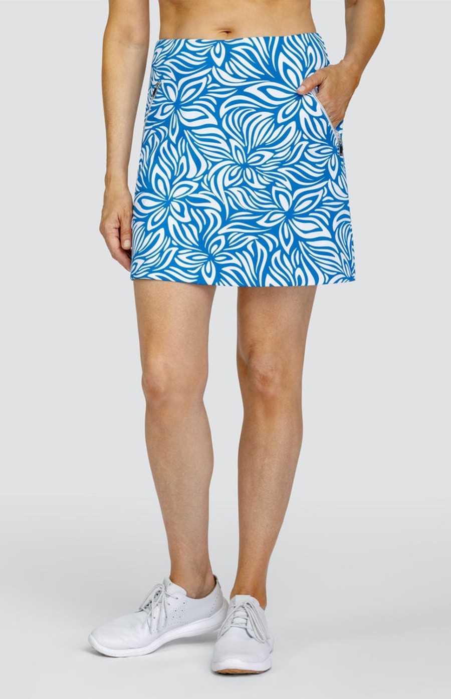 Golf Tail Activewear Skirts And Skorts | Cynthia 18" Skort - Grecian Blooms