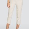 Golf Tail Activewear Capris | Classic 23" Capri - Tan Chino