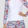 Tennis Tail Activewear Long Sleeve | Floria Top - Atlantica