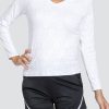 Tennis Tail Activewear Long Sleeve | Ausha Top - Flora Aura