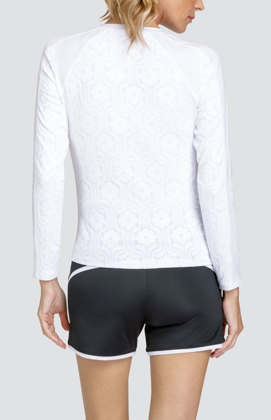 Tennis Tail Activewear Long Sleeve | Ausha Top - Flora Aura