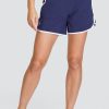 Tennis Tail Activewear Shorts | Pickler 6" Short - Navy Blue