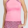 Tennis Tail Activewear Tanks | Orla Tank - Floral Hourglass