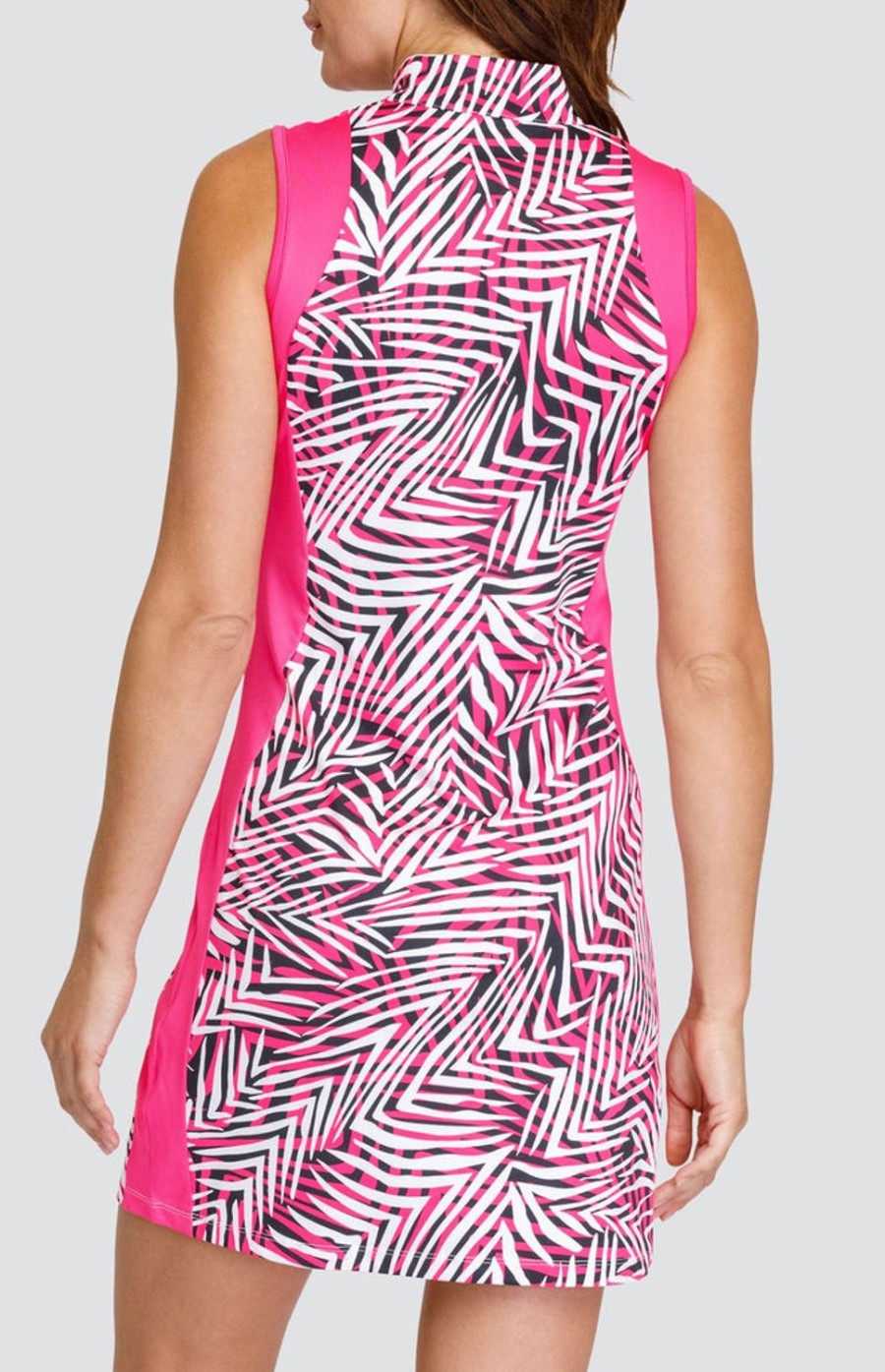 Golf Tail Activewear Sleeveless | Aeron 36.5" Dress - Luxuriant Foliage