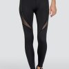 Tennis Tail Activewear Pants And Leggings | Wonder 25" Leggings - Onyx Black