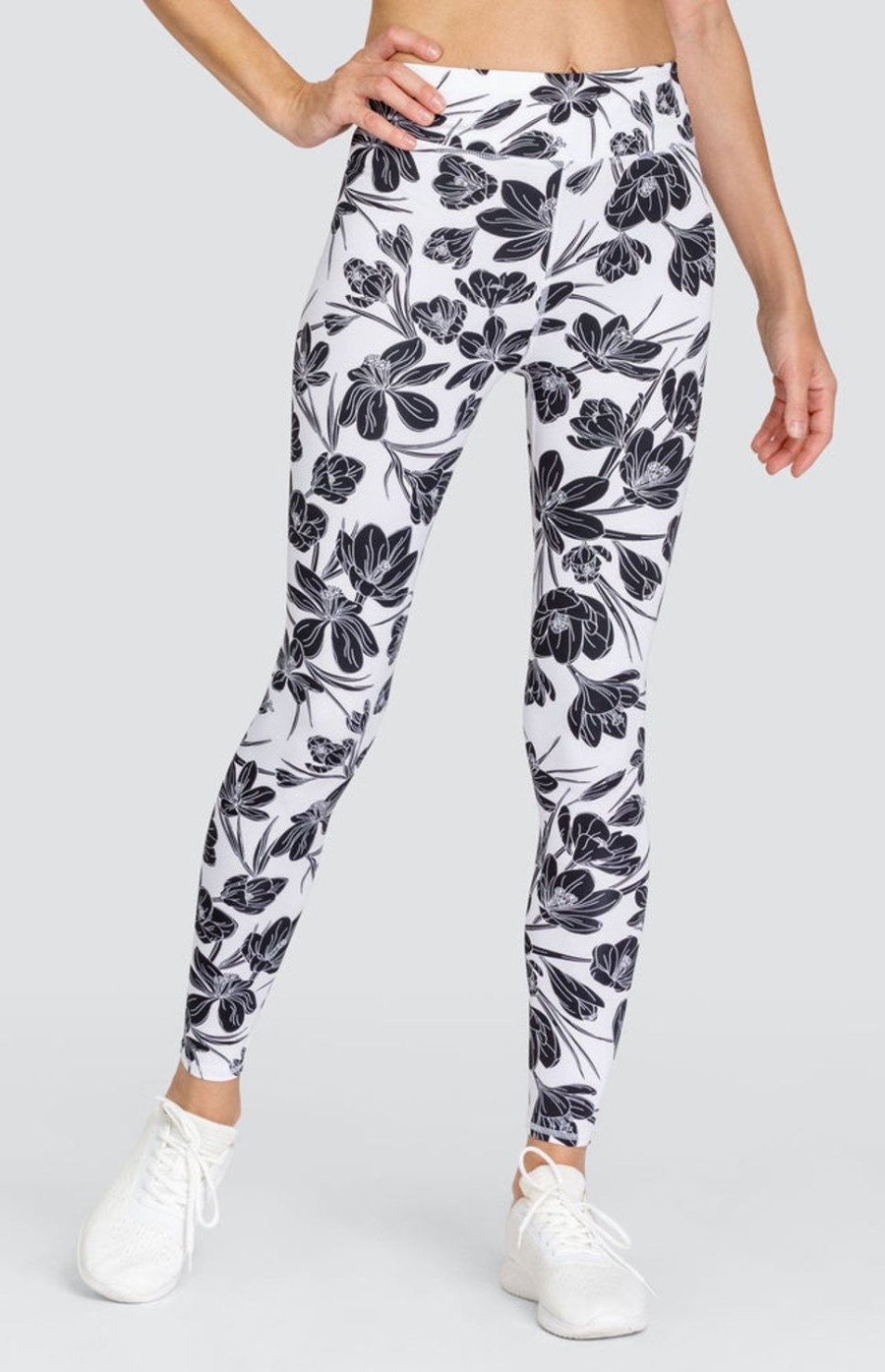 Tennis Tail Activewear Pants And Leggings | Altaria 27" Leggings - Crocus Meadow