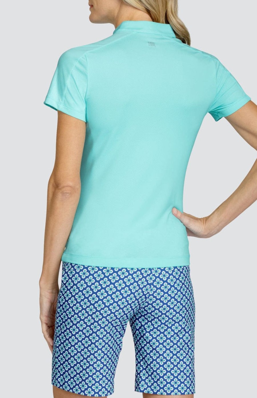 Golf Tail Activewear Short Sleeve | Mckenna Top - Merry Blue