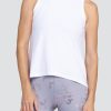 Tennis Tail Activewear Tanks | Norris Tank - Chalk White - Final Sale