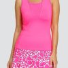 Tennis Tail Activewear Tanks | Calista Tank - Rose