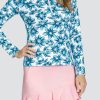 Golf Tail Activewear Long Sleeve | Lovell Top - Spring Flora