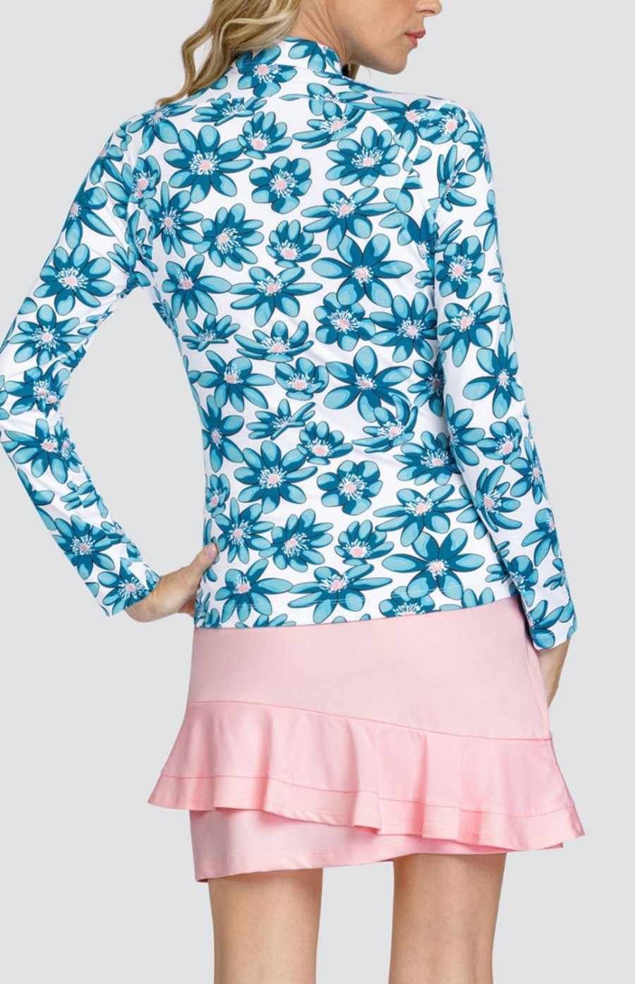 Golf Tail Activewear Long Sleeve | Lovell Top - Spring Flora