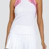 Tennis Tail Activewear Tanks | Benedette Tank - Diamond Chain