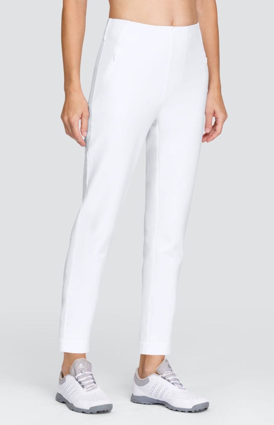 Golf Tail Activewear Ankle Pants | Allure 28" Ankle Pant - Chalk White