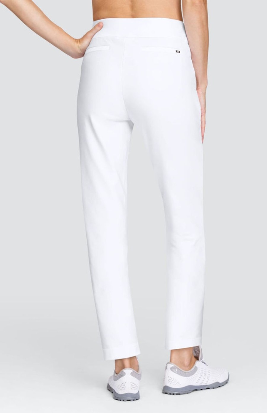 Golf Tail Activewear Ankle Pants | Allure 28" Ankle Pant - Chalk White