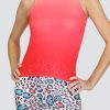 Tennis Tail Activewear Tanks | Mencia Tank - Sun Up-Ombre