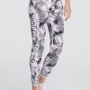 Tennis Tail Activewear Pants And Leggings | Ivory 24" Leggings - Tropical Print Dark - Final Sale