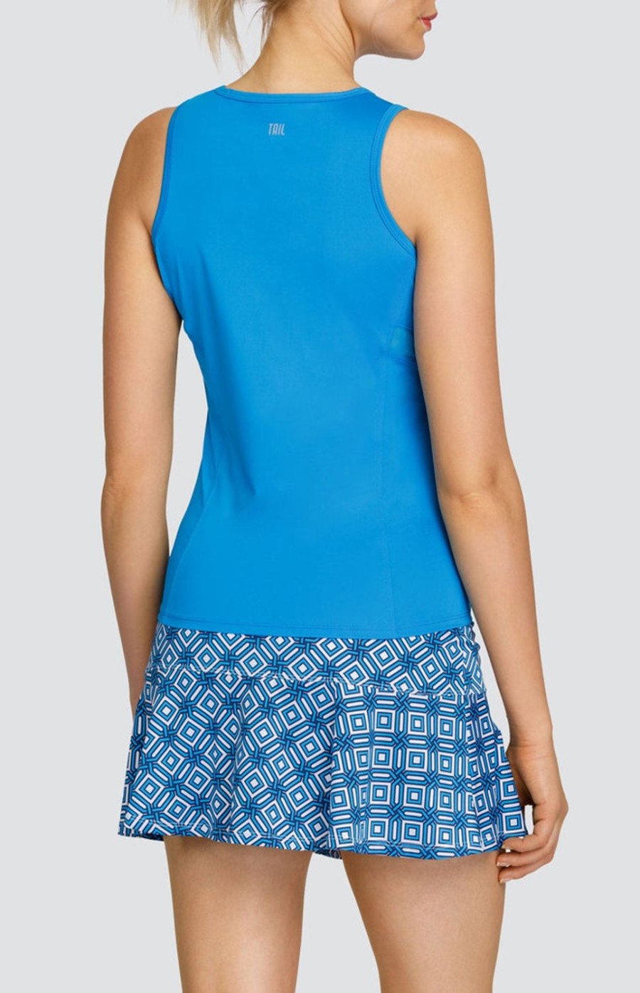 Tennis Tail Activewear Tanks | Amory Tank - Diva Blue