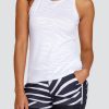 Tennis Tail Activewear Tanks | Meilani Tank - Everest Jacquard