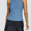 Tennis Tail Activewear Tanks | Everdeen Tank - Copen Blue