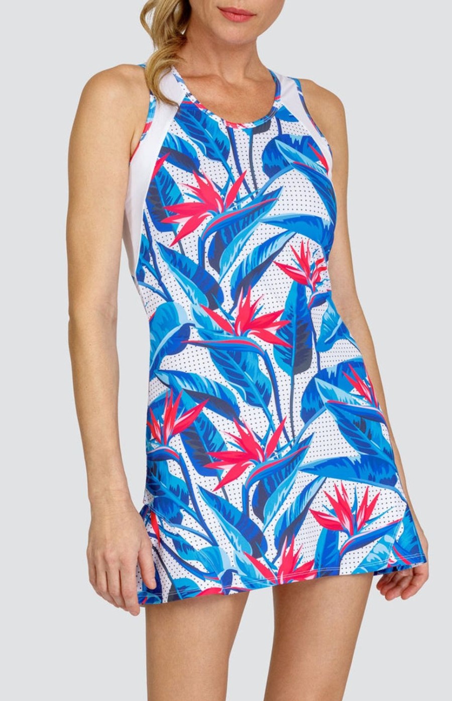 Tennis Tail Activewear | Ulani 32" Dress - Wild Paradise