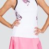 Tennis Tail Activewear Tanks | Sydney Tank - Oahu Garden - Final Sale