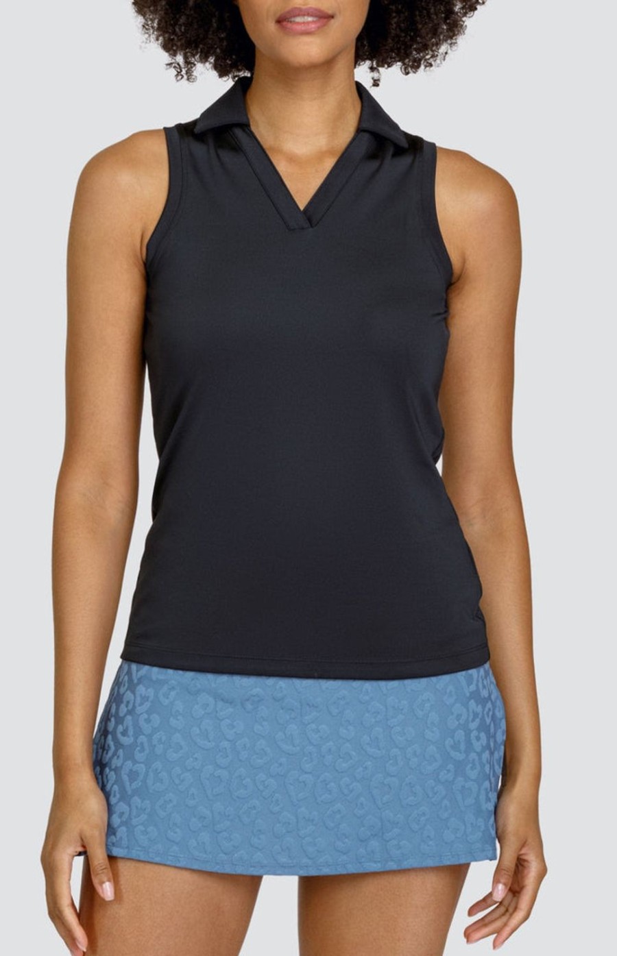 Tennis Tail Activewear Tanks | Venia Tank - Onyx Black