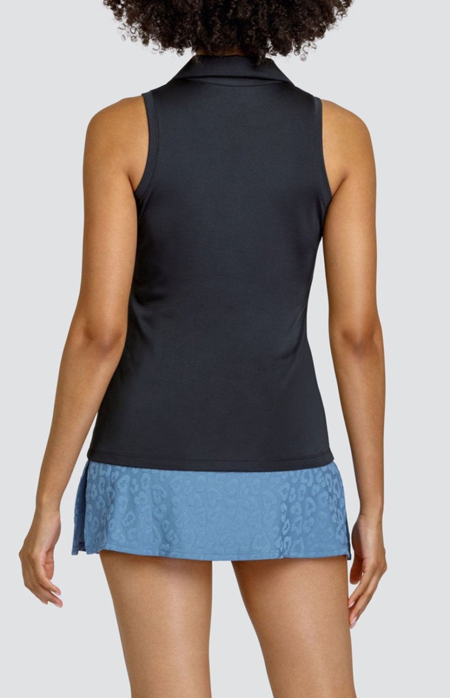 Tennis Tail Activewear Tanks | Venia Tank - Onyx Black