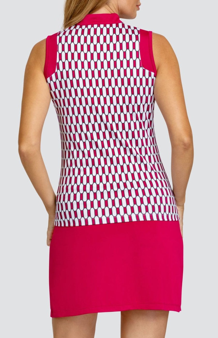 Golf Tail Activewear Sleeveless | Bastian Top - Hexellation