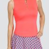 Tennis Tail Activewear Tanks | Celine Tank - Reef