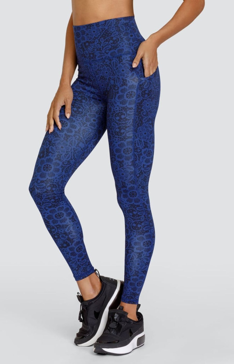 Tennis Tail Activewear Pants And Leggings | Naty 27" Leggings - Lacey - Final Sale