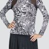 Tennis Tail Activewear Long Sleeve | Prim Top - Jungle Eden