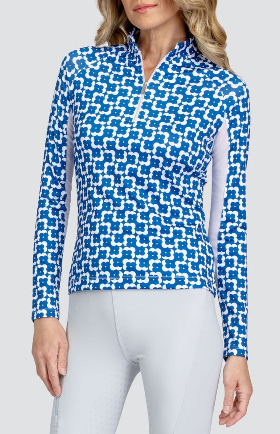 Golf Tail Activewear Long Sleeve | Shalia Top - Mod Flower