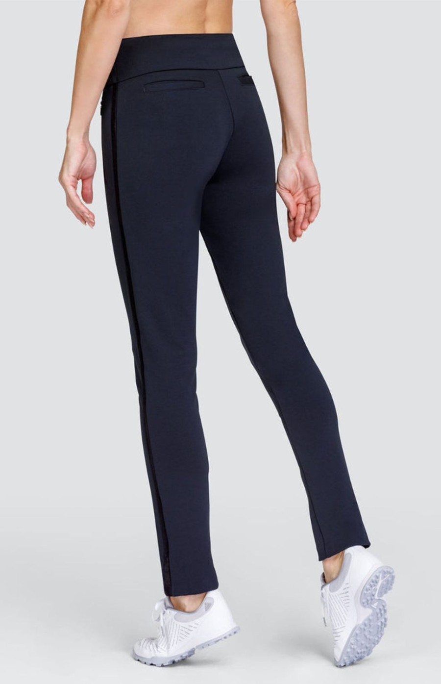 Golf Tail Activewear Long Pants | Aubrianna 31" Pant - Onyx Black