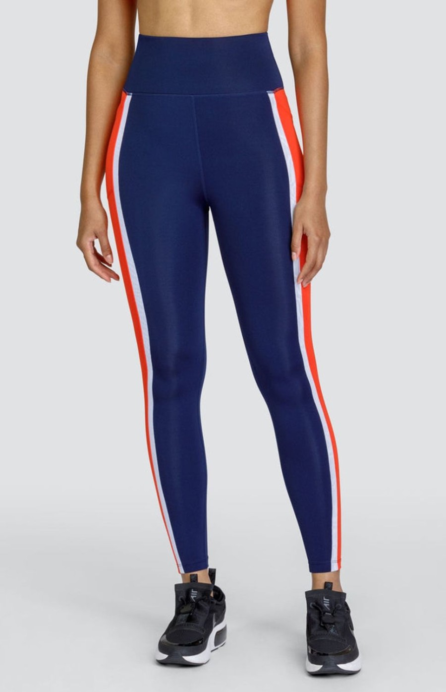 Tennis Tail Activewear Pants And Leggings | Banks 25" Leggings - Navy Blue