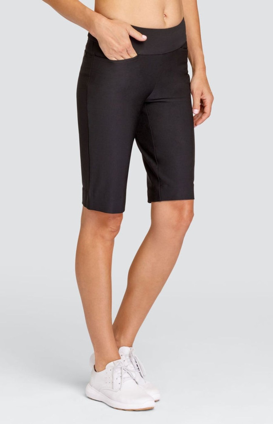 Golf Tail Activewear Shorts | Mulligan 21" Short - Onyx Black