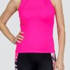 Tennis Tail Activewear Tanks | Kesha Tank - Cosmic Pink