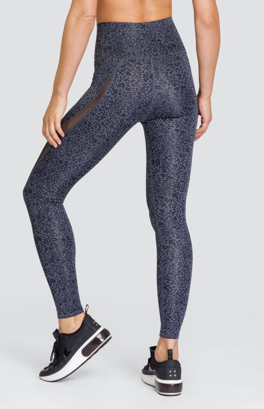 Tennis Tail Activewear Pants And Leggings | Taz 27" Legging - Java Leopard